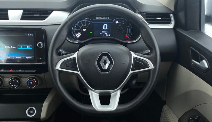 2019 Renault TRIBER 1.0 RXZ, Petrol, Manual, 28,342 km, Steering Wheel Close Up