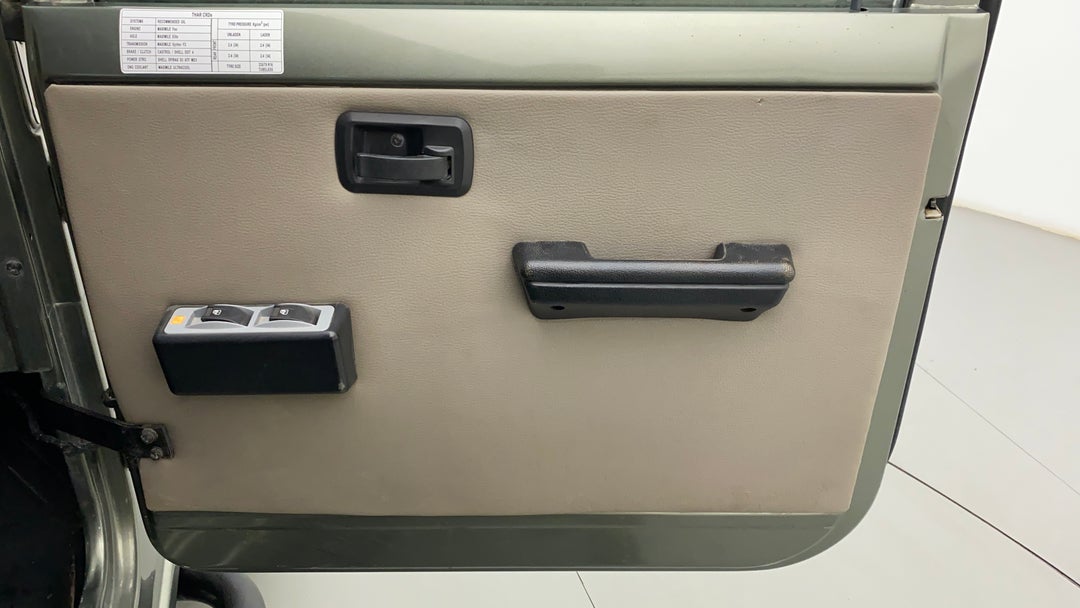 Driver Side Door Panels Control 