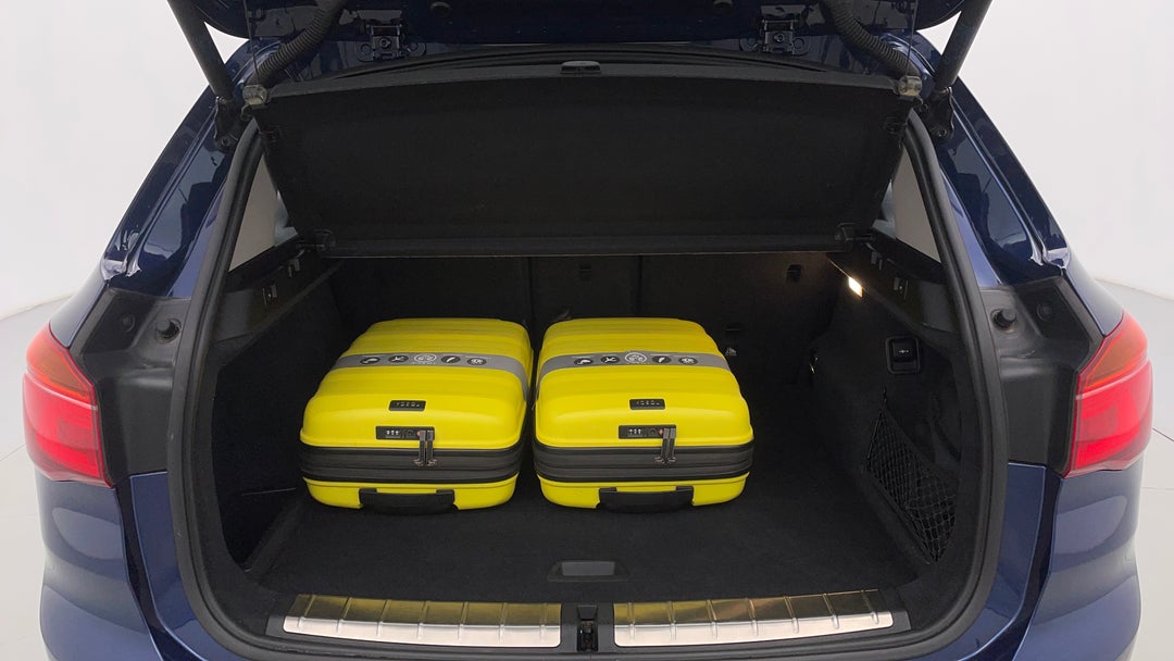 Boot Inside View with Luggage