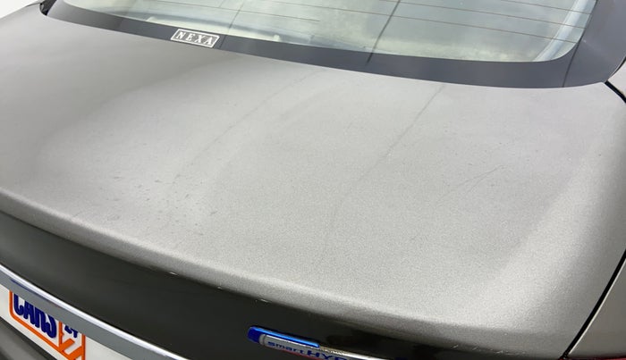 2019 Maruti Ciaz DELTA 1.5 SHVS MT PETROL, Petrol, Manual, 78,358 km, Dicky (Boot door) - Minor scratches