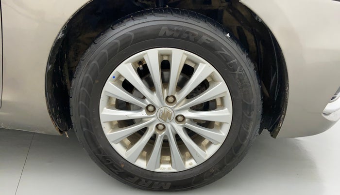 2019 Maruti Ciaz DELTA 1.5 SHVS MT PETROL, Petrol, Manual, 78,358 km, Right Front Wheel
