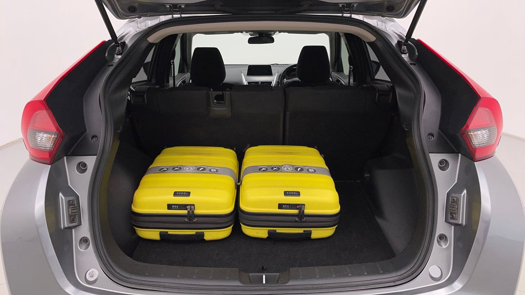 Boot Inside View with Luggage