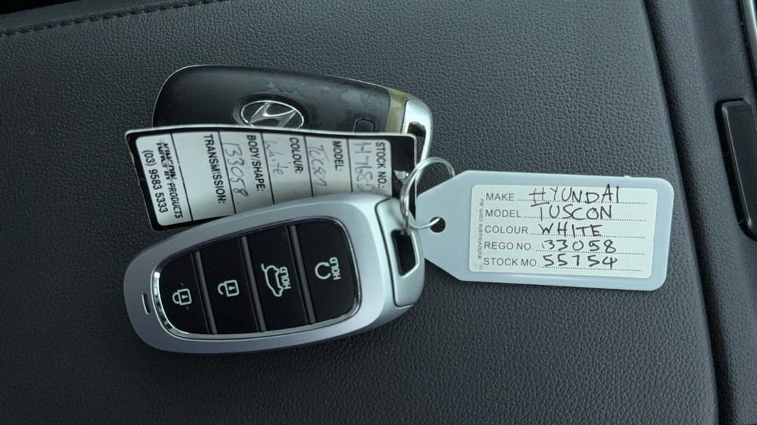 2022 Hyundai Tucson Elite (AWD), Automatic, 46309 km, Key Close-up