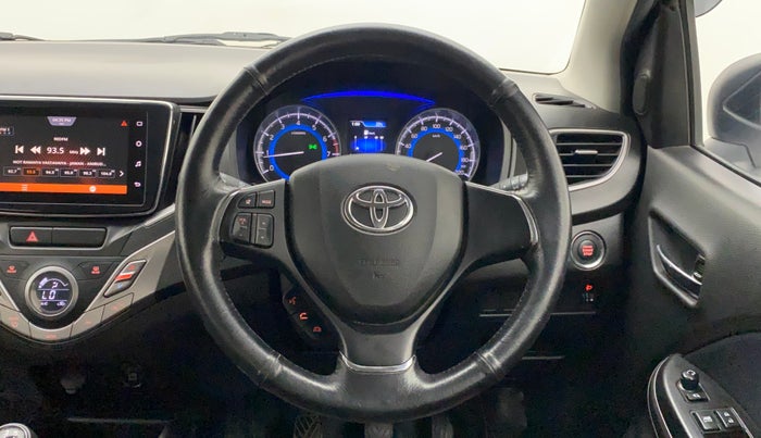 2021 Toyota Glanza G, Petrol, Manual, 39,299 km, Steering Wheel Close Up