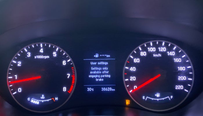 2019 Hyundai Elite i20 ASTA 1.2 (O), Petrol, Manual, 38,670 km, Odometer Image