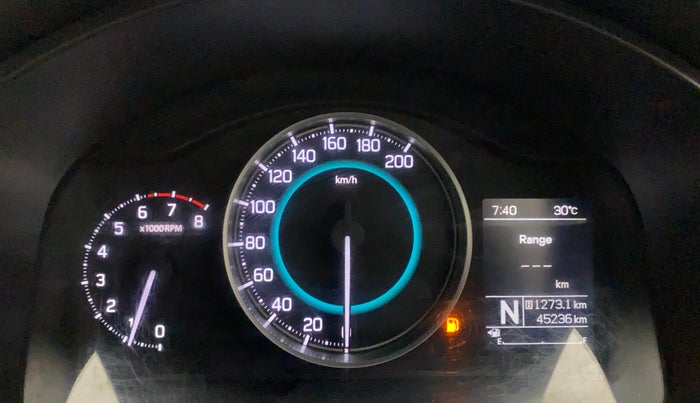 2017 Maruti IGNIS DELTA 1.2 AMT, Petrol, Automatic, 45,236 km, Odometer Image
