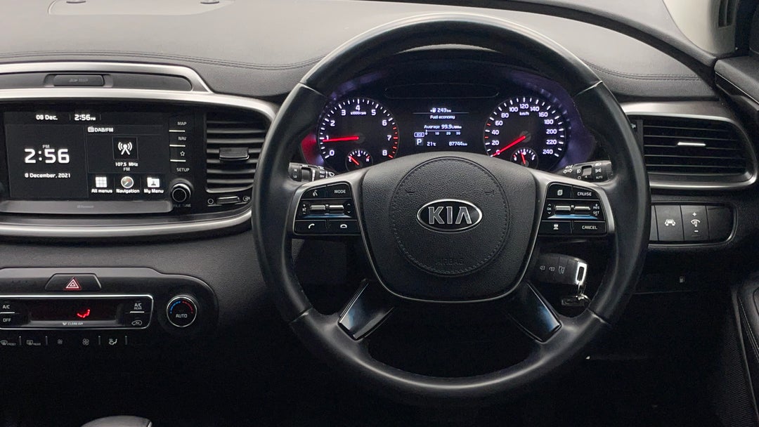 Steering Wheel Close-Up