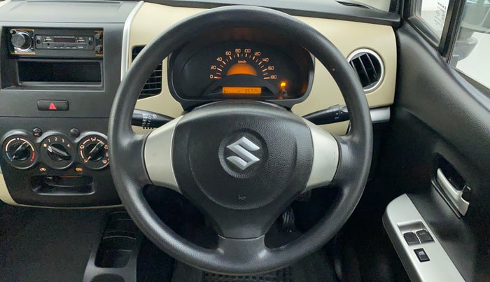 2018 Maruti Wagon R 1.0 LXI CNG, CNG, Manual, 55,775 km, Steering Wheel Close Up