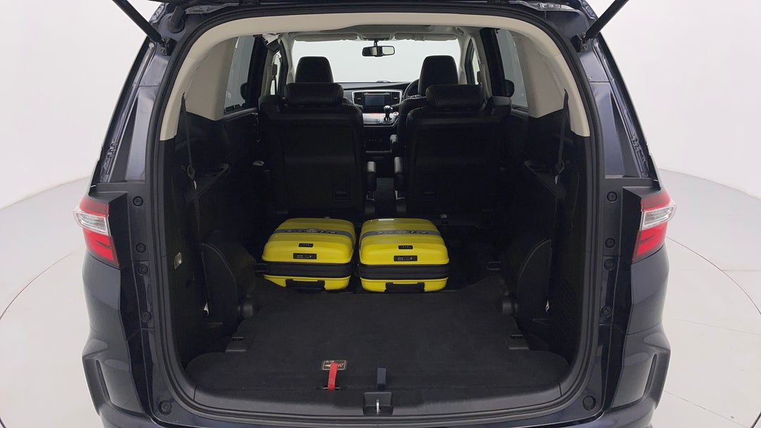 Boot Inside View with Luggage