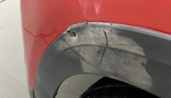 2017 Mahindra KUV 100 NXT K2 P 6 STR, Petrol, Manual, 38,447 km, Left fender - Cladding has minor damage