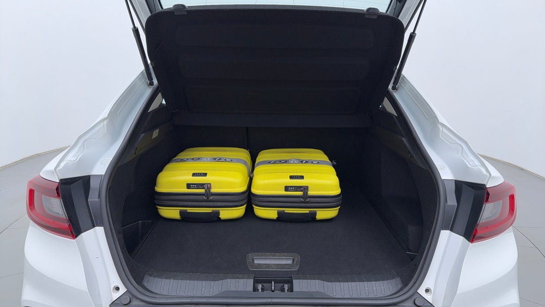 Boot Inside View with Luggage