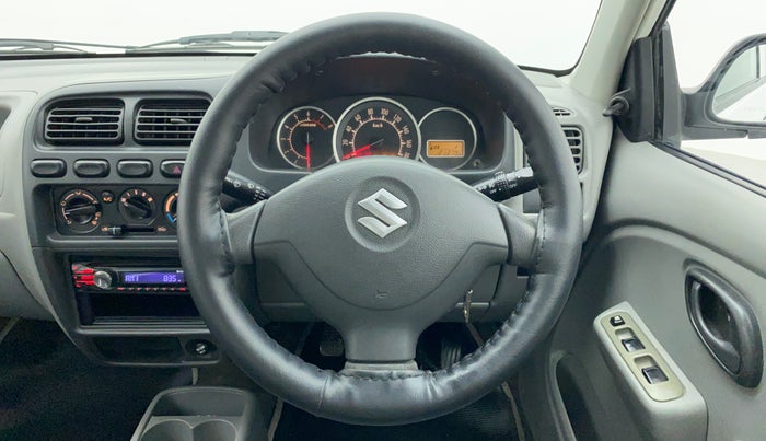2012 Maruti Alto K10 VXI P, Petrol, Manual, 21,214 km, Steering Wheel Close Up