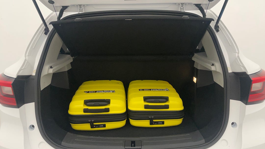 Boot Inside View with Luggage
