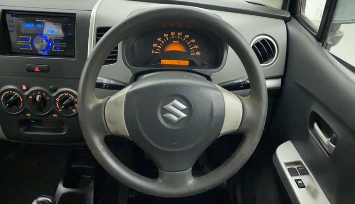 2011 Maruti Wagon R 1.0 LXI, Petrol, Manual, 38,592 km, Steering Wheel Close Up