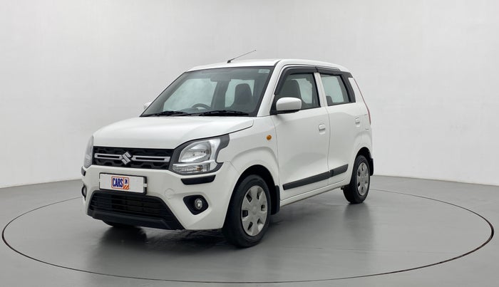 2019 Maruti New Wagon-R VXI 1.0 AMT, Petrol, Automatic, 28,633 km, Left Front Diagonal