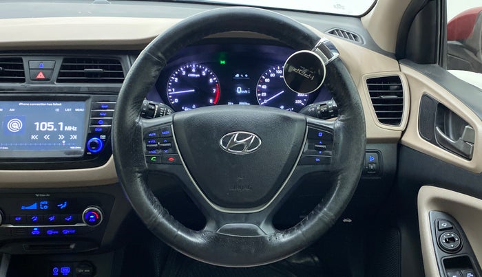 2017 Hyundai Elite i20 ASTA 1.2 (O), Petrol, Manual, 28,392 km, Steering Wheel Close Up