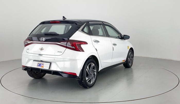 2021 Hyundai NEW I20 ASTA (O) 1.2 MT DUAL TONE, Petrol, Manual, 4,329 km, Right Back Diagonal