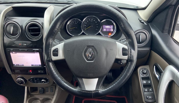 2018 Renault Duster RXZ AMT 110 PS, Diesel, Automatic, 72,956 km, Steering Wheel Close Up