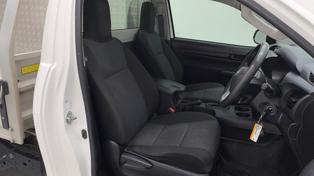 Right Side Front Door Cabin View