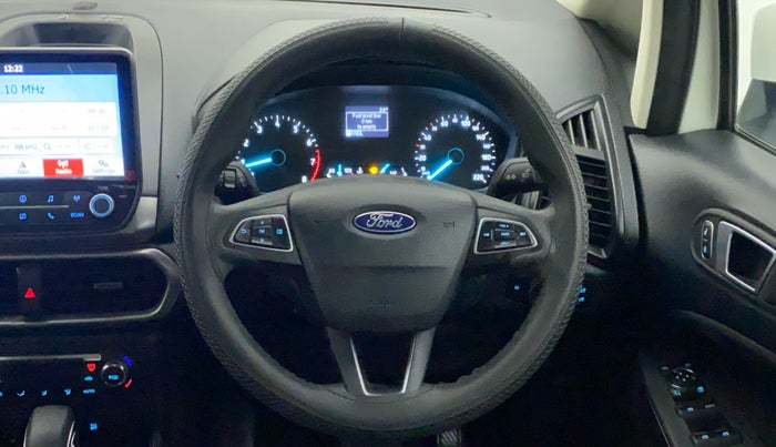 2018 Ford Ecosport TREND + 1.5L PETROL AT, Petrol, Automatic, 19,902 km, Steering Wheel Close Up