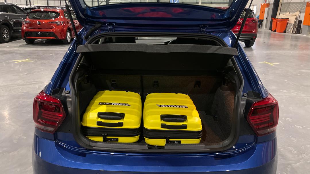 2020 Volkswagen Polo 85tsi Comfortline, Automatic, 35456 km, Boot Inside View with Luggage