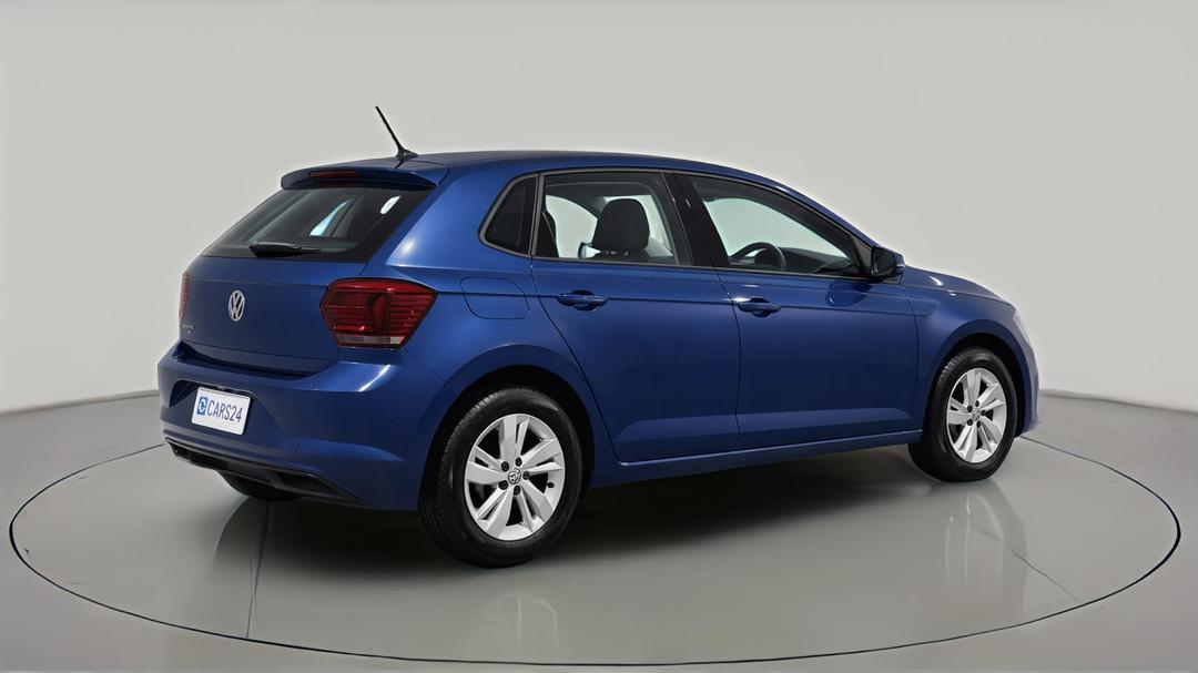 2020 Volkswagen Polo 85tsi Comfortline, Automatic, 35456 km, Right Back Diagonal (45- Degree) View