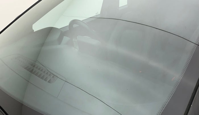 2022 Tata NEXON XZ PLUS (O) PETROL DARK EDITION, Petrol, Manual, 32,862 km, Front windshield - Minor spot on windshield