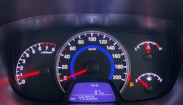2015 Hyundai Grand i10 ASTA (O) 1.2 KAPPA VTVT, Petrol, Manual, 45,901 km, Odometer Image