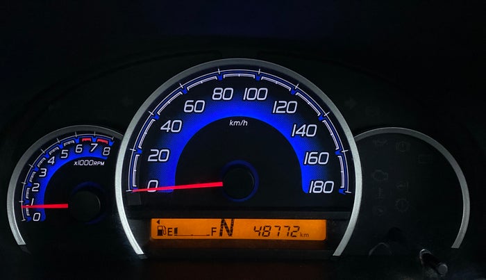 2018 Maruti Wagon R 1.0 VXI AMT, Petrol, Automatic, 49,091 km, Odometer Image