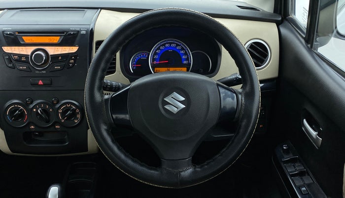 2018 Maruti Wagon R 1.0 VXI AMT, Petrol, Automatic, 49,091 km, Steering Wheel Close Up