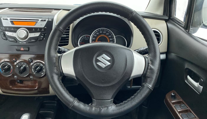 2015 Maruti Wagon R 1.0 VXI AMT, Petrol, Automatic, 9,032 km, Steering Wheel Close Up