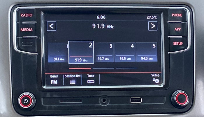 2019 Volkswagen Vento 1.2 TSI HIGHLINE PLUS AT, Petrol, Automatic, 84,025 km, Infotainment System