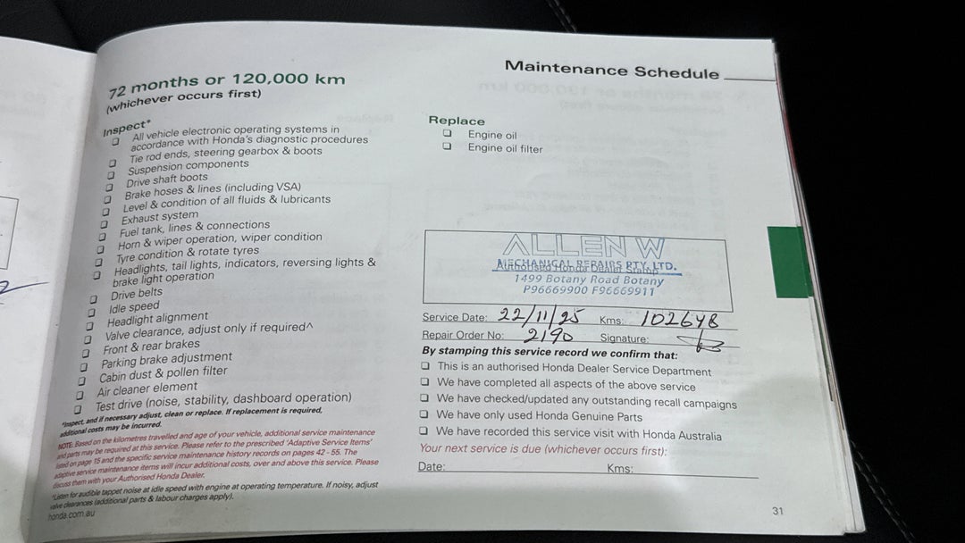 2017 Honda Odyssey Vti-l, Automatic, 106010 km, Service History