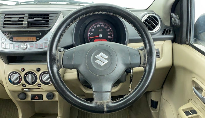 2013 Maruti A Star VXI, Petrol, Manual, 90,015 km, Steering Wheel Close Up