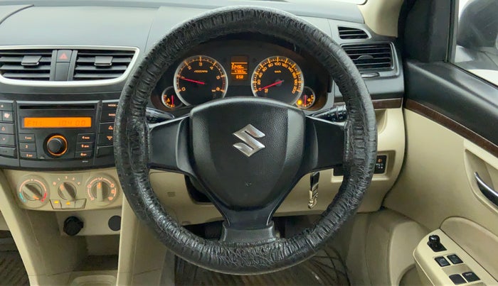 2012 Maruti Swift Dzire VDI BS IV, Diesel, Manual, 47,901 km, Steering Wheel Close Up