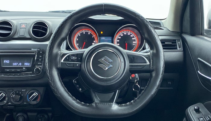 2019 Maruti Swift VXI D, Petrol, Manual, 17,038 km, Steering Wheel Close Up