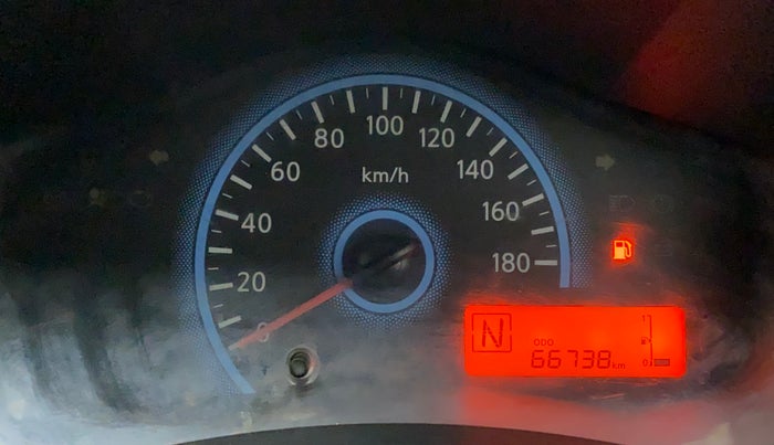 2018 Datsun Redi Go 1.0 T(O) AT, Petrol, Automatic, 66,951 km, Odometer Image