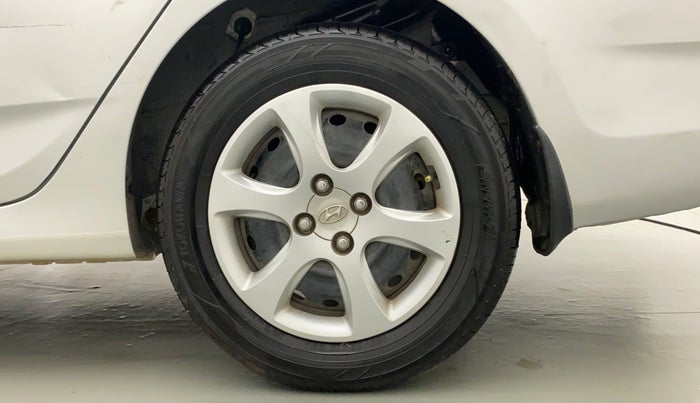 2012 Hyundai Verna FLUIDIC 1.6 VTVT EX, Petrol, Manual, 45,507 km, Left Rear Wheel