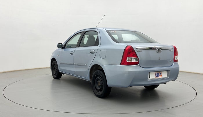 2011 Toyota Etios G, Petrol, Manual, 77,786 km, Left Back Diagonal