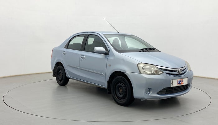 2011 Toyota Etios G, Petrol, Manual, 77,786 km, Right Front Diagonal