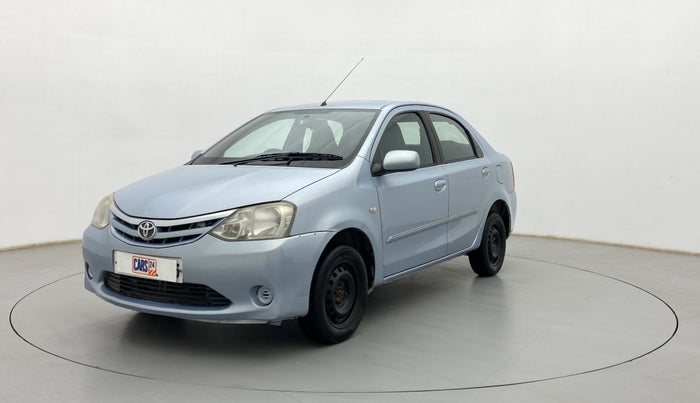 2011 Toyota Etios G, Petrol, Manual, 77,786 km, Left Front Diagonal