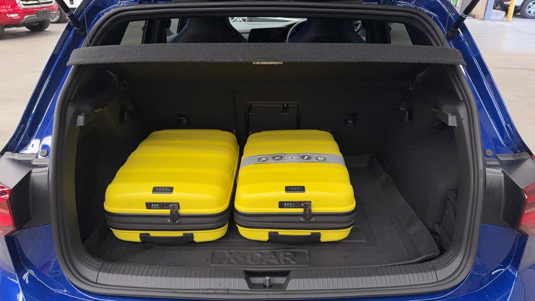 2024 Volkswagen Golf R, Automatic, 17449 km, Boot Inside View with Luggage