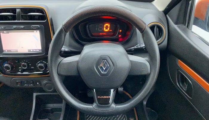 2018 Renault Kwid CLIMBER 1.0, Petrol, Manual, 53,785 km, Steering Wheel Close Up