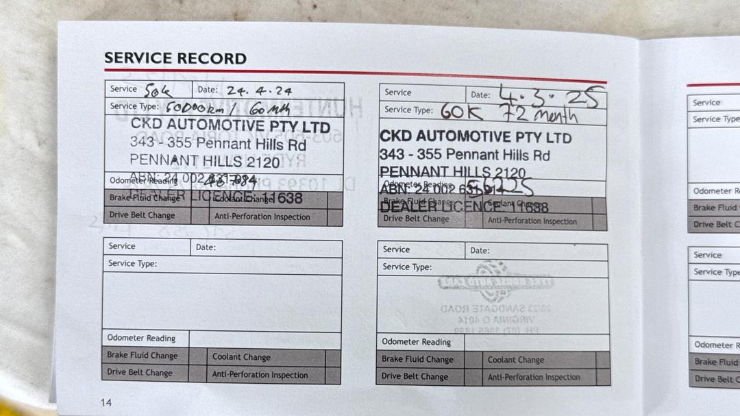 2021 MG HS Core, Automatic, 63470 km, Service History