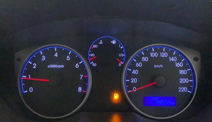 2010 Hyundai i20 SPORTZ 1.2, Petrol, Manual, 74,657 km, Odometer Image