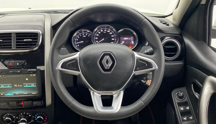 2019 Renault Duster RXS (O) CVT, Petrol, Automatic, 19,192 km, Steering Wheel Close Up