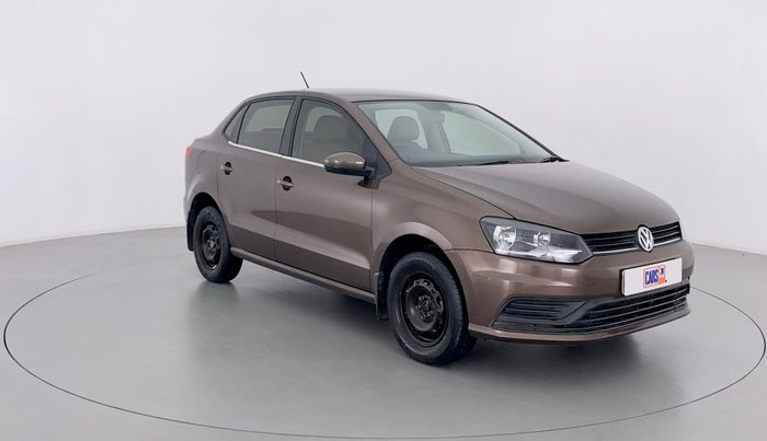 2019 Volkswagen Ameo Trendline 1.0, Petrol, Manual, 37,487 km, Right Front Diagonal