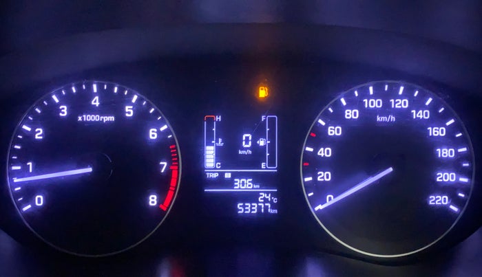 2016 Hyundai Elite i20 SPORTZ 1.2, Petrol, Manual, 53,377 km, Odometer Image