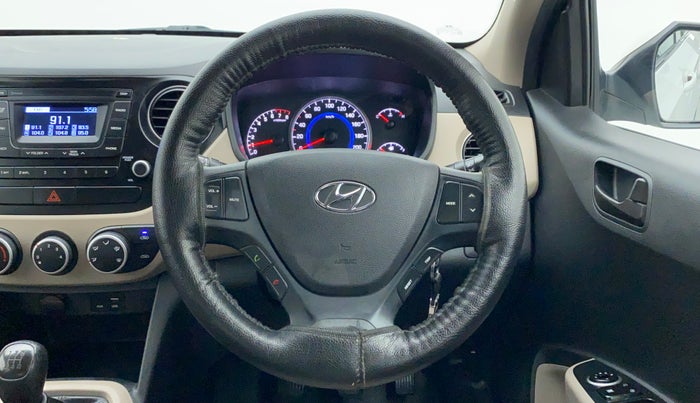 2018 Hyundai Grand i10 MAGNA 1.2 KAPPA VTVT, Petrol, Manual, 43,302 km, Steering Wheel Close Up