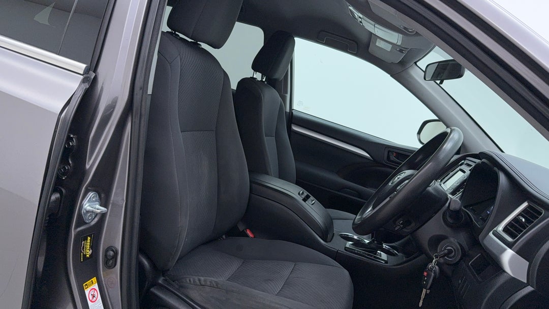 Right Side Front Door Cabin View